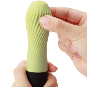 Iroha Zen Matcha Silicone Waterproof Mini Vibrator - Green