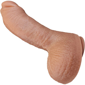 The Chemist 8.5 Inch Silicone Realistic Dual Density Dildo With Balls & Suction Cup Base By Fukena