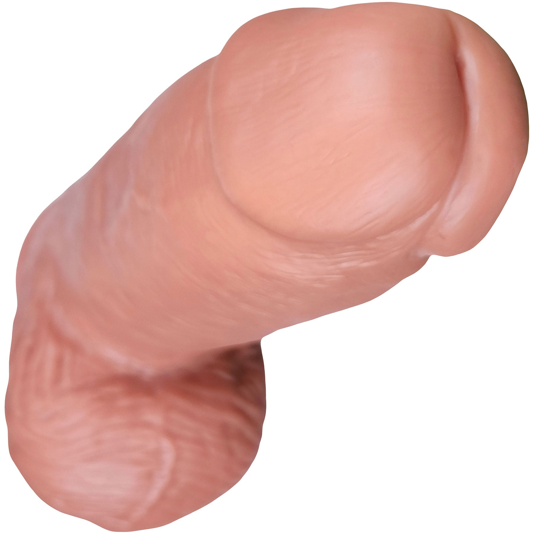 The Chonker 7.5 Inch Silicone Realistic Dual Density Dildo With Balls & Suction Cup Base By Fukena