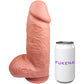 The Chonker 7.5 Inch Silicone Realistic Dual Density Dildo With Balls & Suction Cup Base By Fukena