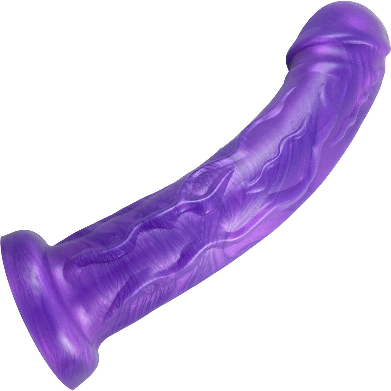 The Grandis 11.5" Giant Silicone Dildo By Uberrime - NOLA Purple