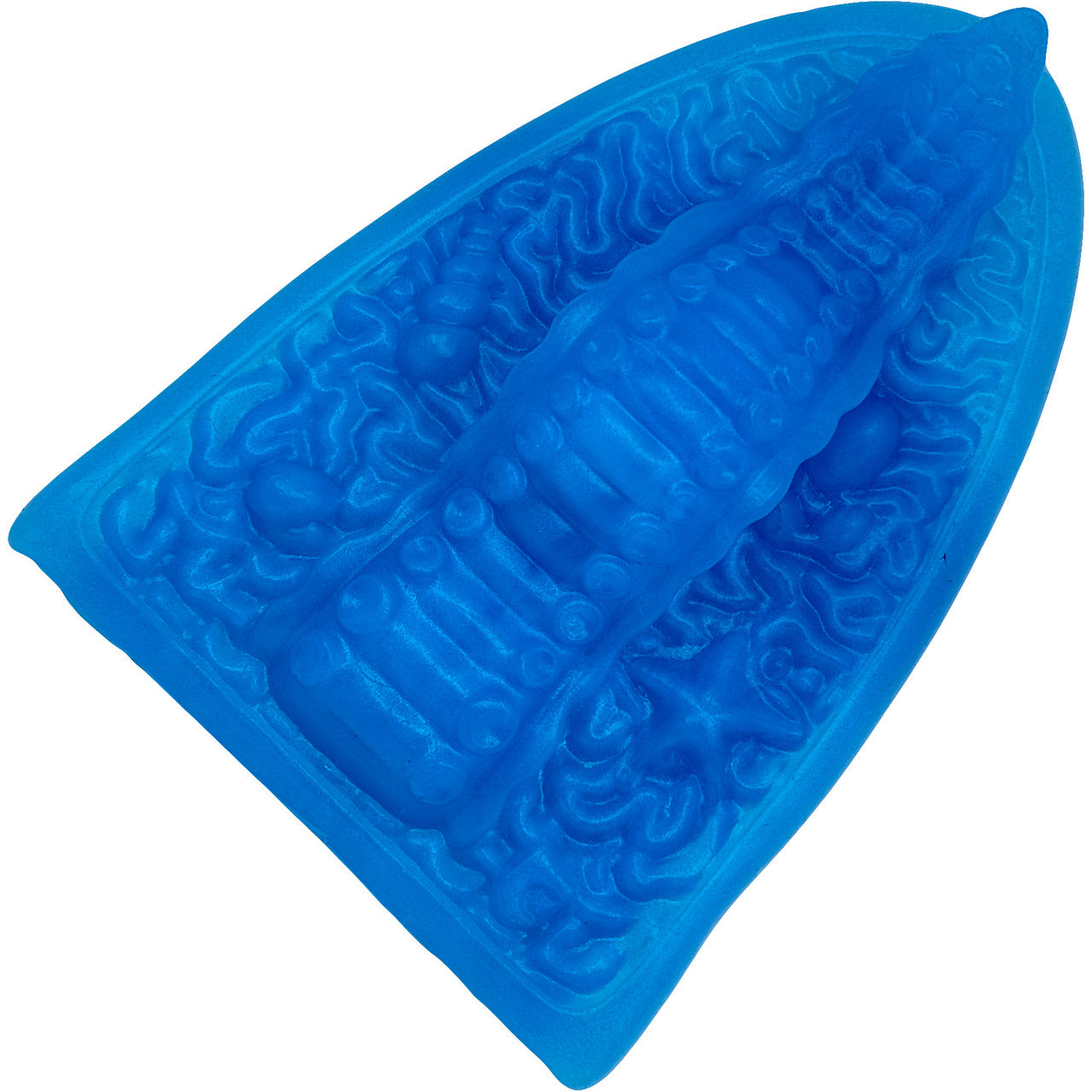 Uncover Creations The Handheld Tentacle Grinder II Silicone Grinding Toy - Electric Blue