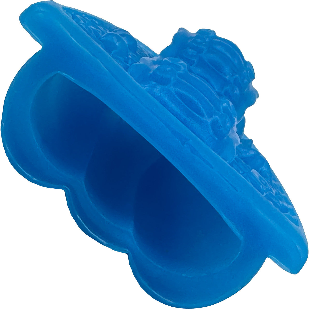 Uncover Creations The Handheld Tentacle Grinder II Silicone Grinding Toy - Electric Blue