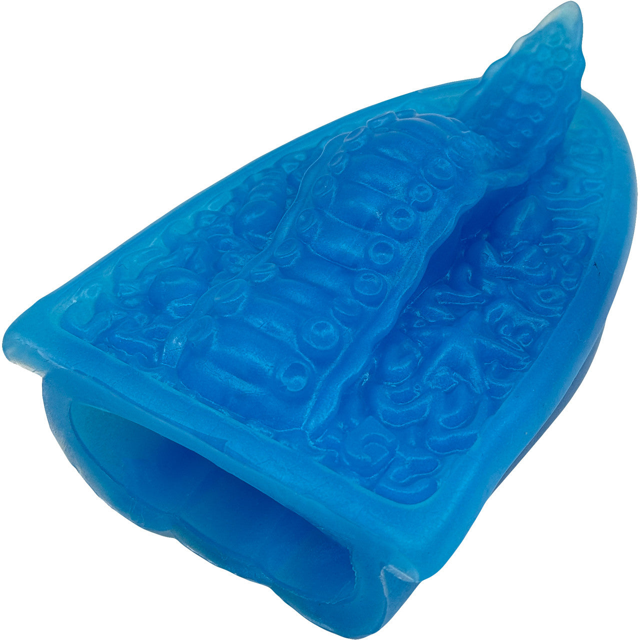 Uncover Creations The Handheld Tentacle Grinder II Silicone Grinding Toy - Electric Blue