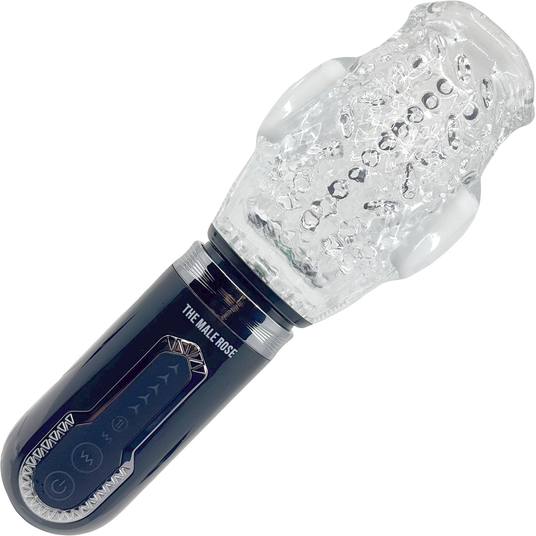 The Male Rose 3 Thrusting Rotating Vibrating Oral Sex Penis Masturbator