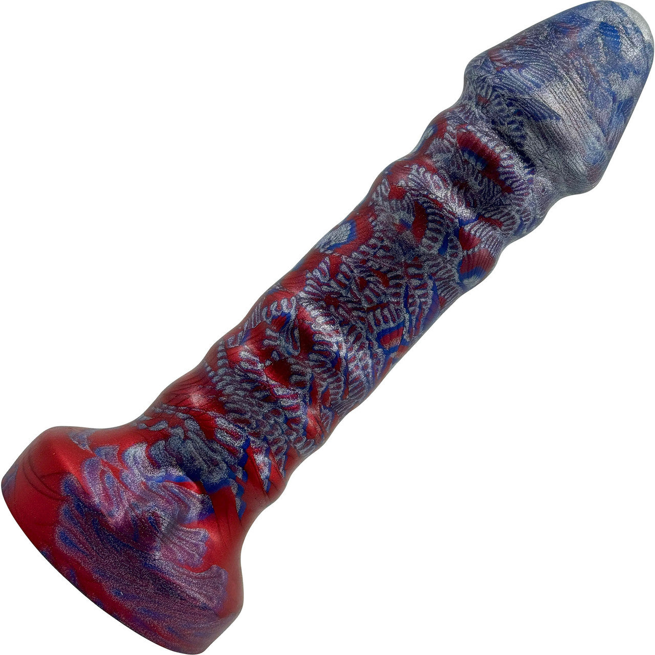 A-Spot Avenger 8.5" Silicone Fantasy Dildo By Uberrime - The Patriot