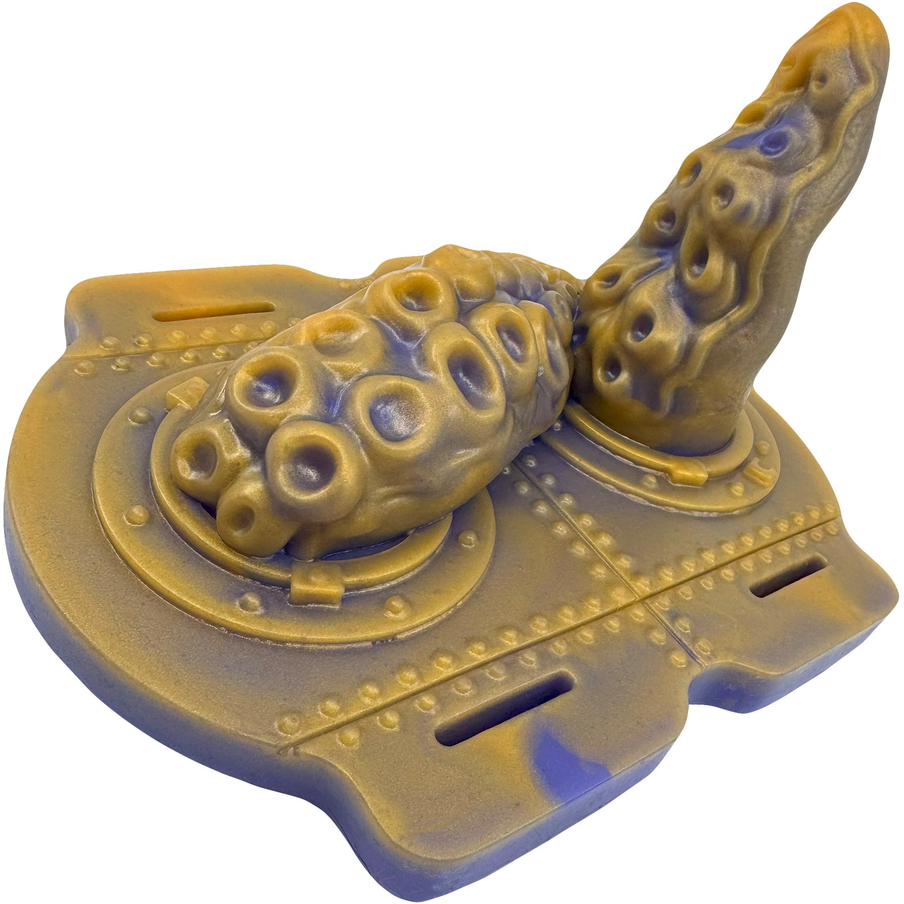 Uncover Creations The Tentacle Grinder IV Silicone Grinding Toy - Moondust