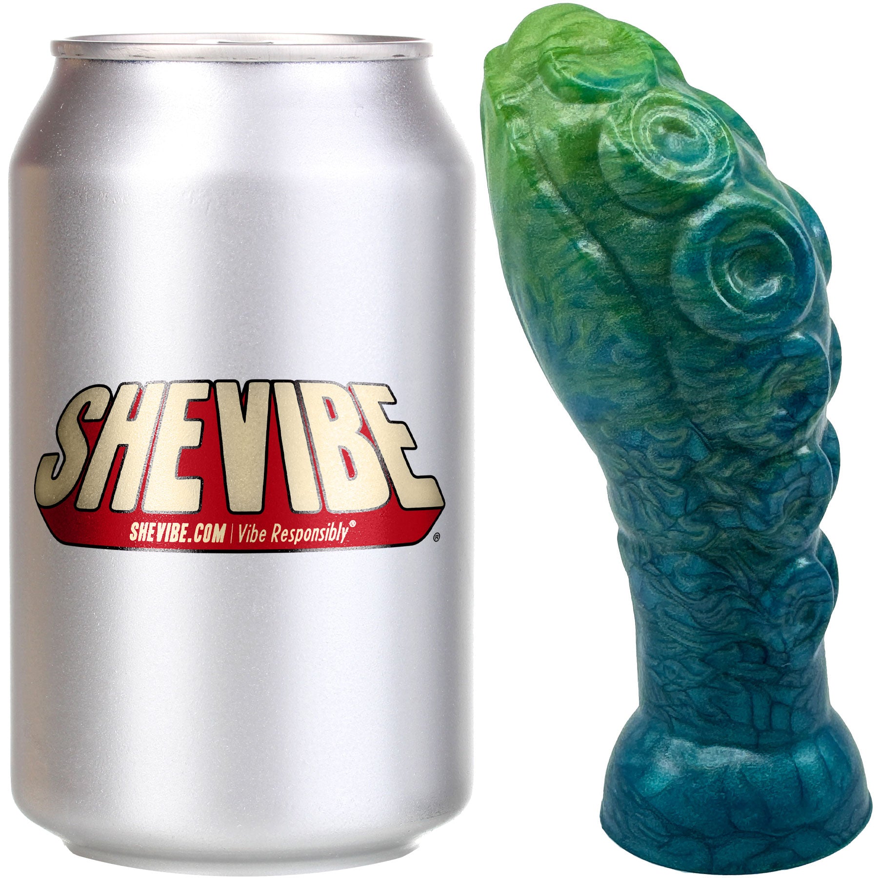The Thetis Tentacle 5.5" Large Silicone Vaginal Plug By Uberrime