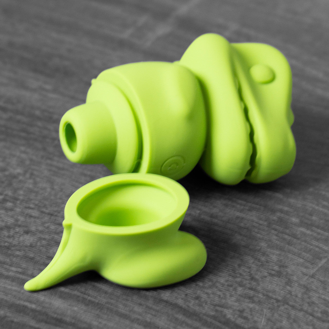 Little GOO The Suck-o-Saurus Silicone Rechargeable Clitoral Pressure Wave Stimulator