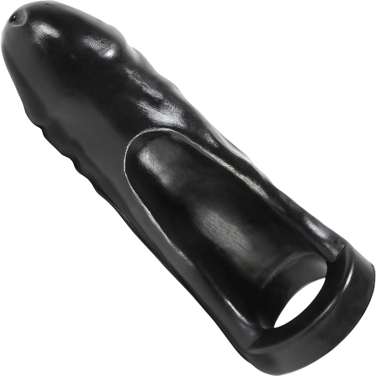 Oxballs Thug 7" Thicker Silicone Double Penetrator - Black Oxballs Thug 7" Thicker Silicone Double Penetrator - Black