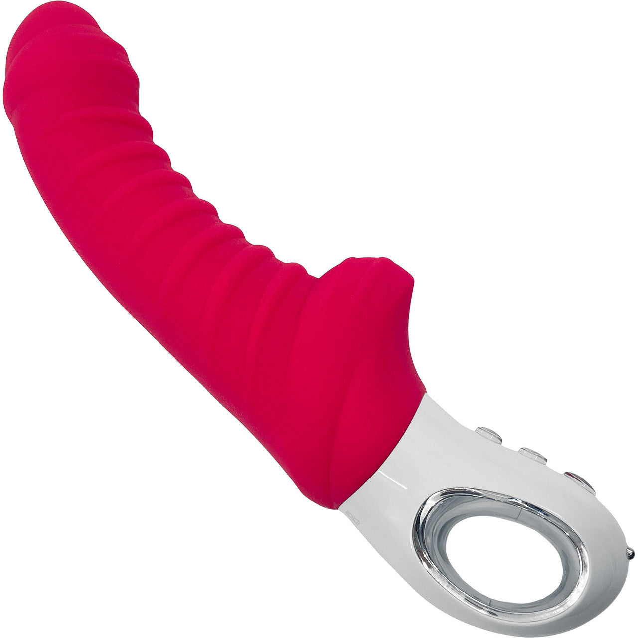 Fun Factory TIGER Silicone Waterproof Rechargeable G-Spot Vibrator - India Red