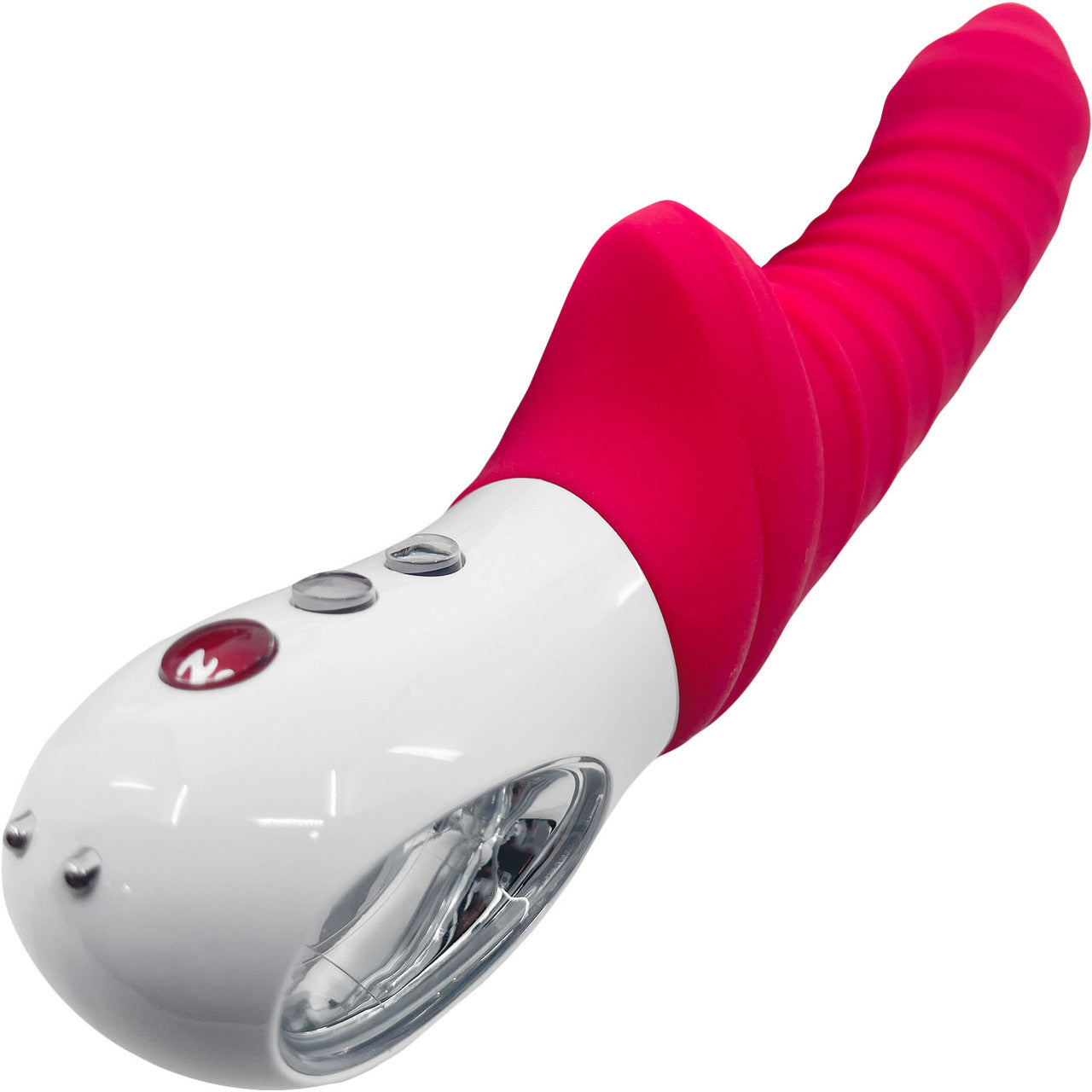 Fun Factory TIGER Silicone Waterproof Rechargeable G-Spot Vibrator - India Red