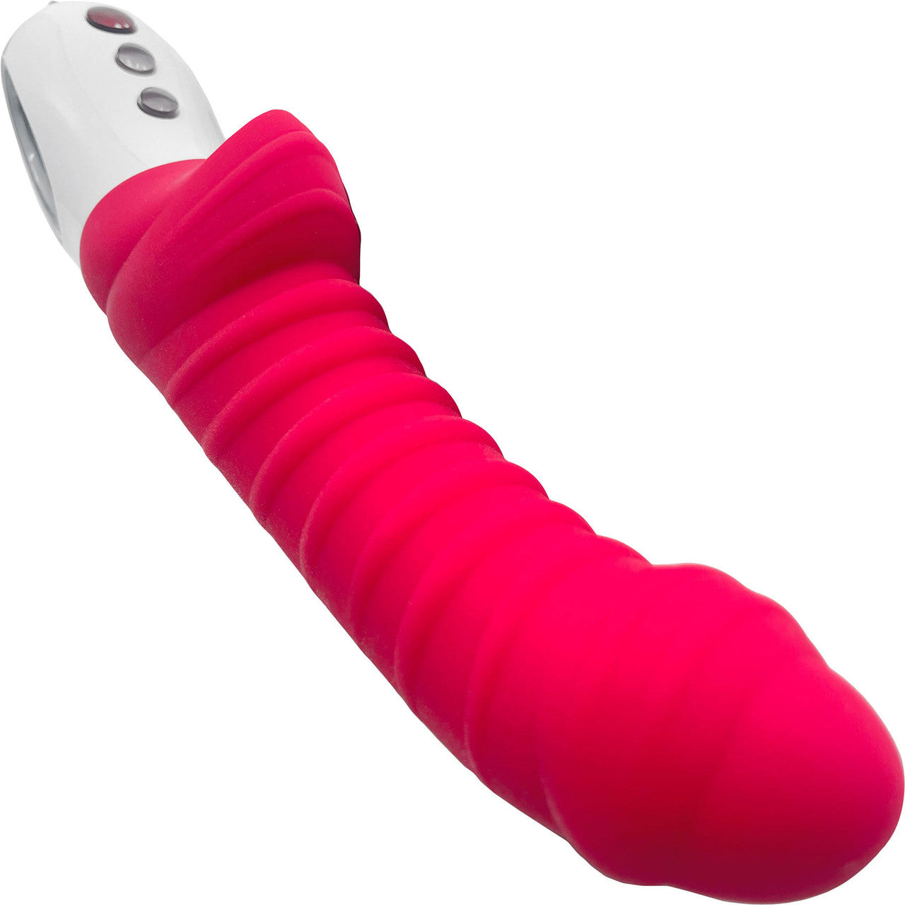 Fun Factory TIGER Silicone Waterproof Rechargeable G-Spot Vibrator - India Red