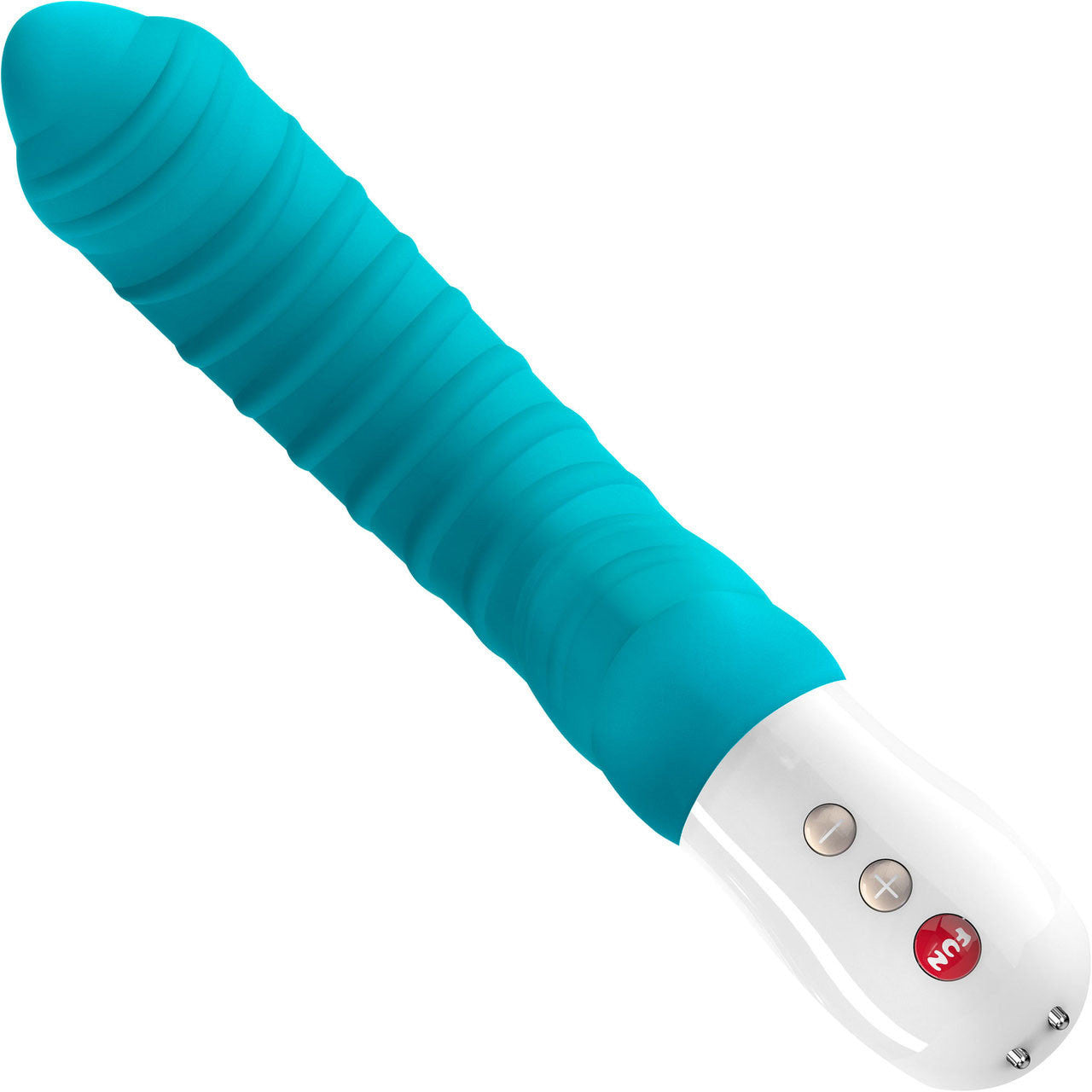 Fun Factory TIGER Silicone Waterproof Rechargeable G-Spot Vibrator - Blue