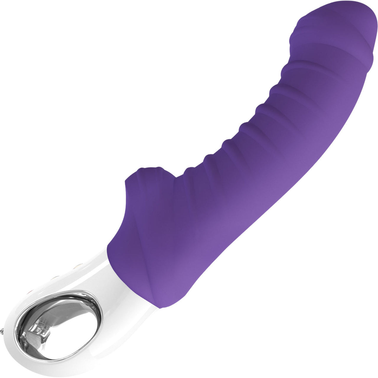 Fun Factory TIGER Silicone Waterproof Rechargeable G-Spot Vibrator - Violet