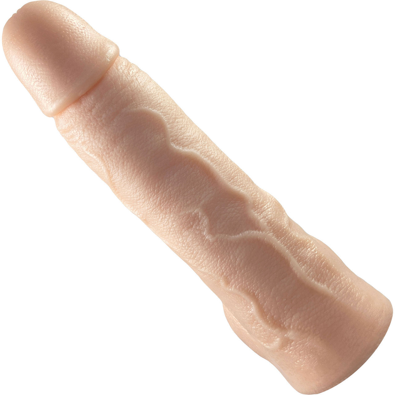 The Titan Giant Platinum Silicone Ultrarealistic Dildo By Uberrime - Vanilla