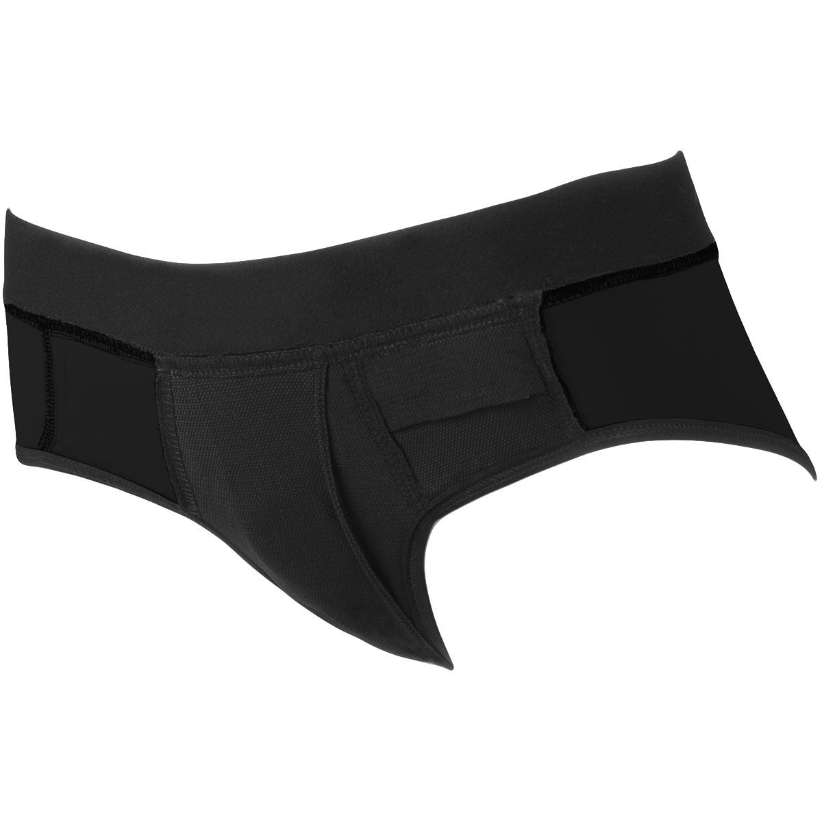 SpareParts Tomboi Harness Briefs - Blackout