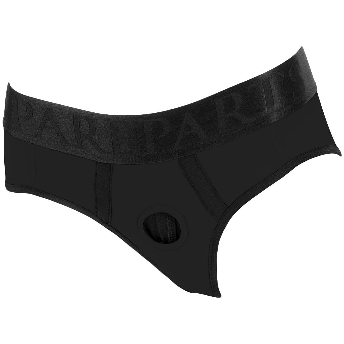 SpareParts Tomboi Harness Briefs - Blackout