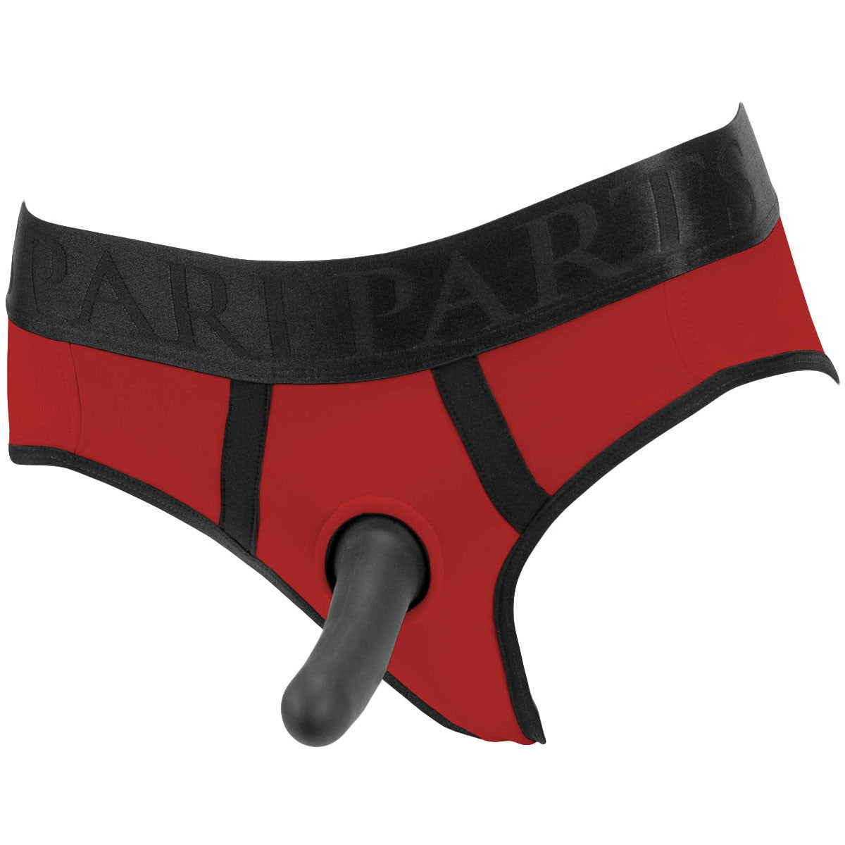 SpareParts Tomboi Harness Briefs - Red Pepper