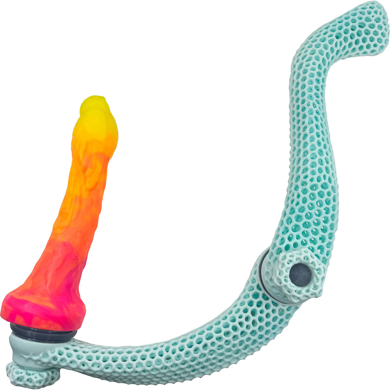 Lattice Adaptive Reach Extension Dildo Handle By TouchBot - Large