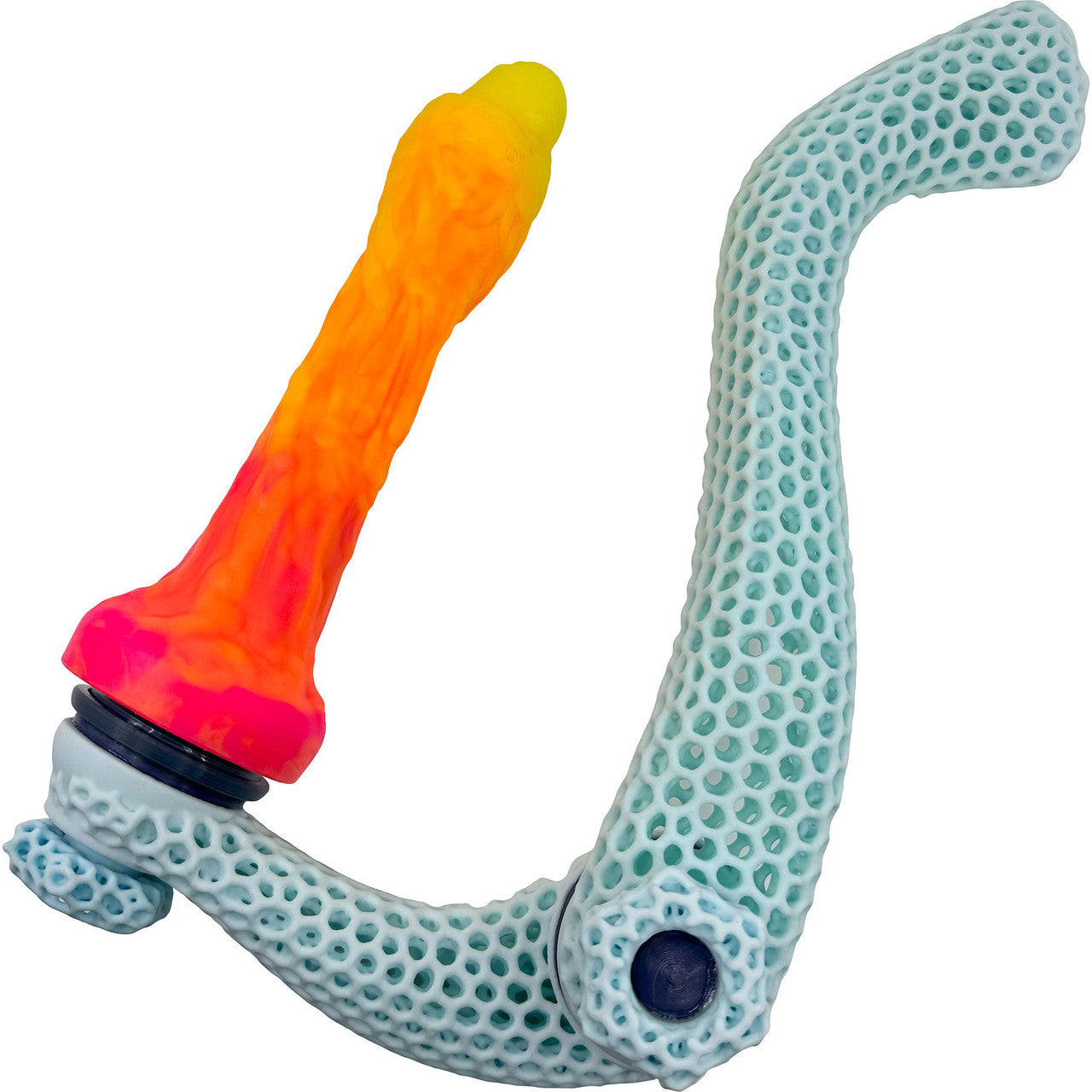 Lattice Adaptive Reach Extension Dildo Handle By TouchBot - Medium