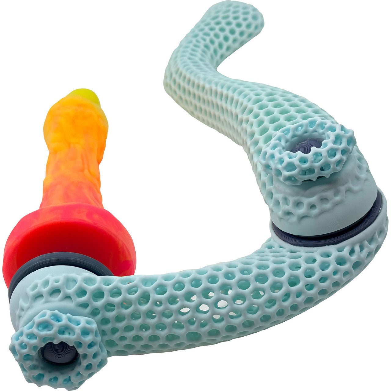 Lattice Adaptive Reach Extension Dildo Handle By TouchBot - Medium