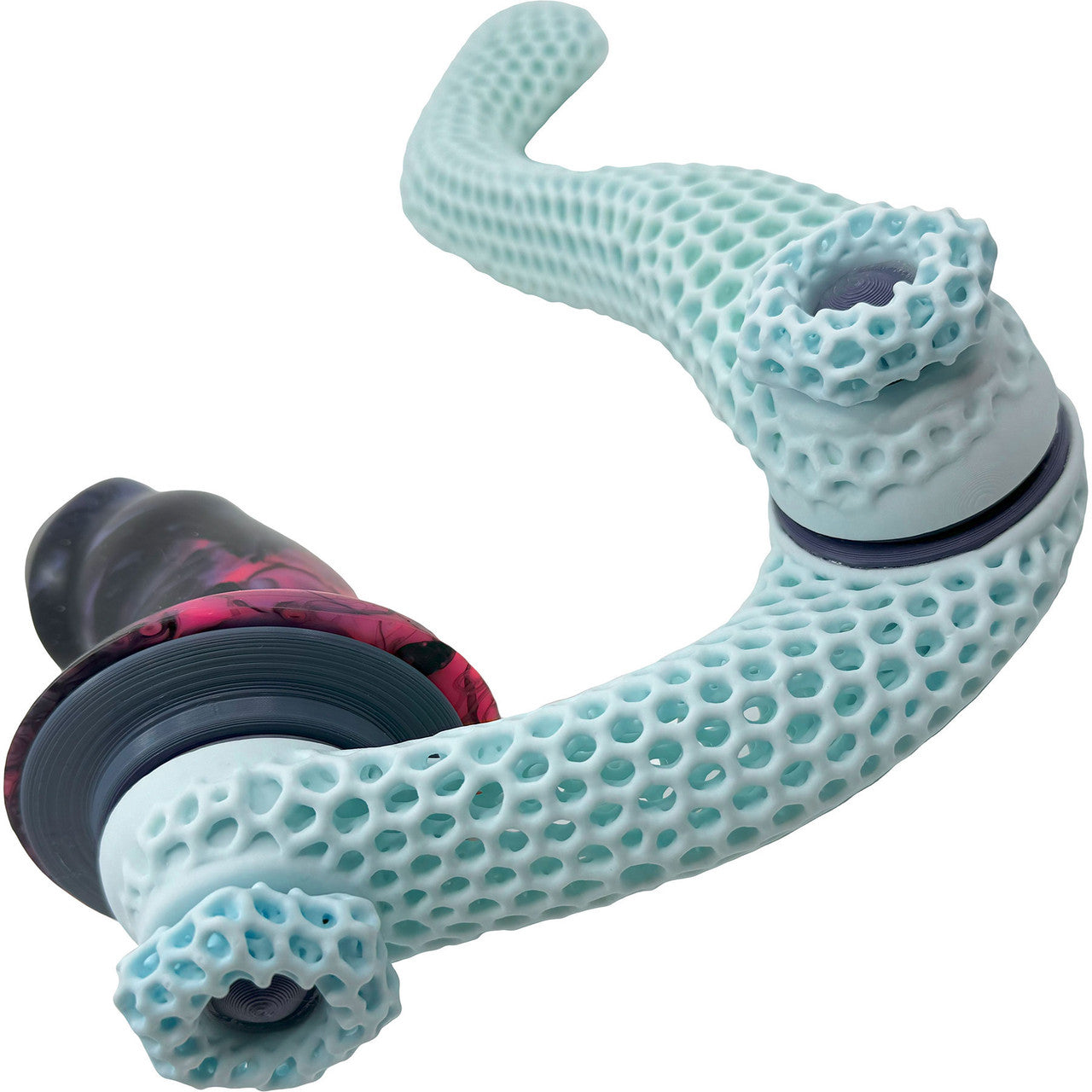 Lattice Adaptive Reach Extension Dildo Handle By TouchBot - Medium