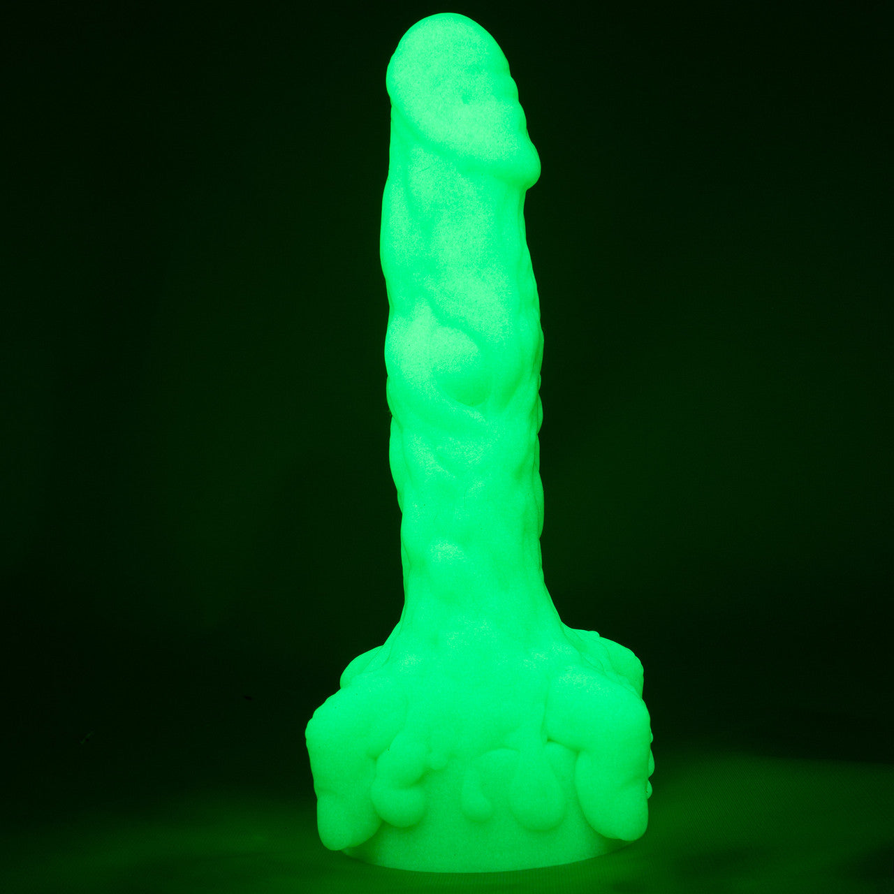 The Toxxxic Avenger Glow-In-The-Dark 8.5" Silicone Limited Edition Fantasy Dildo By Uberrime