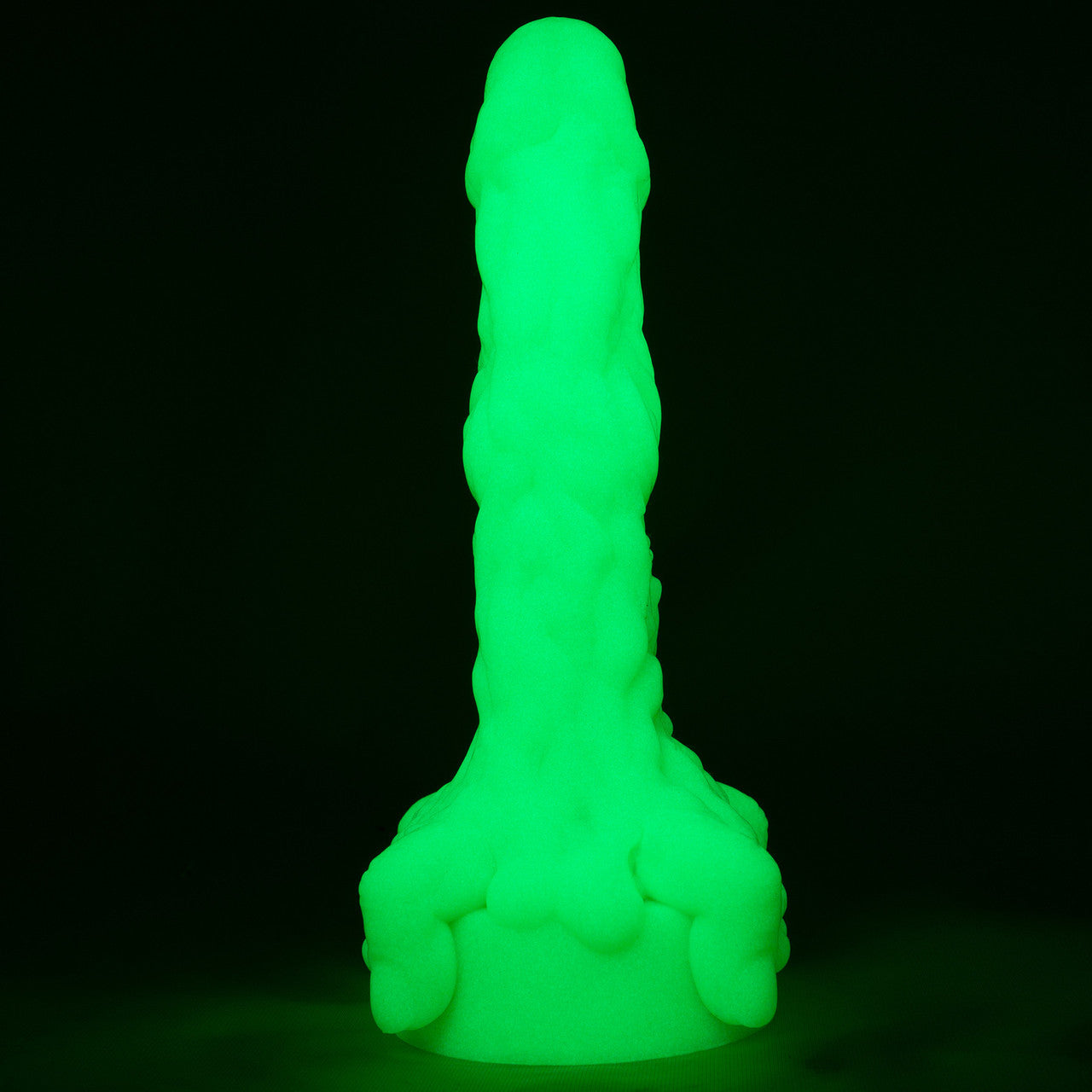 The Toxxxic Avenger Glow-In-The-Dark 8.5" Silicone Limited Edition Fantasy Dildo By Uberrime