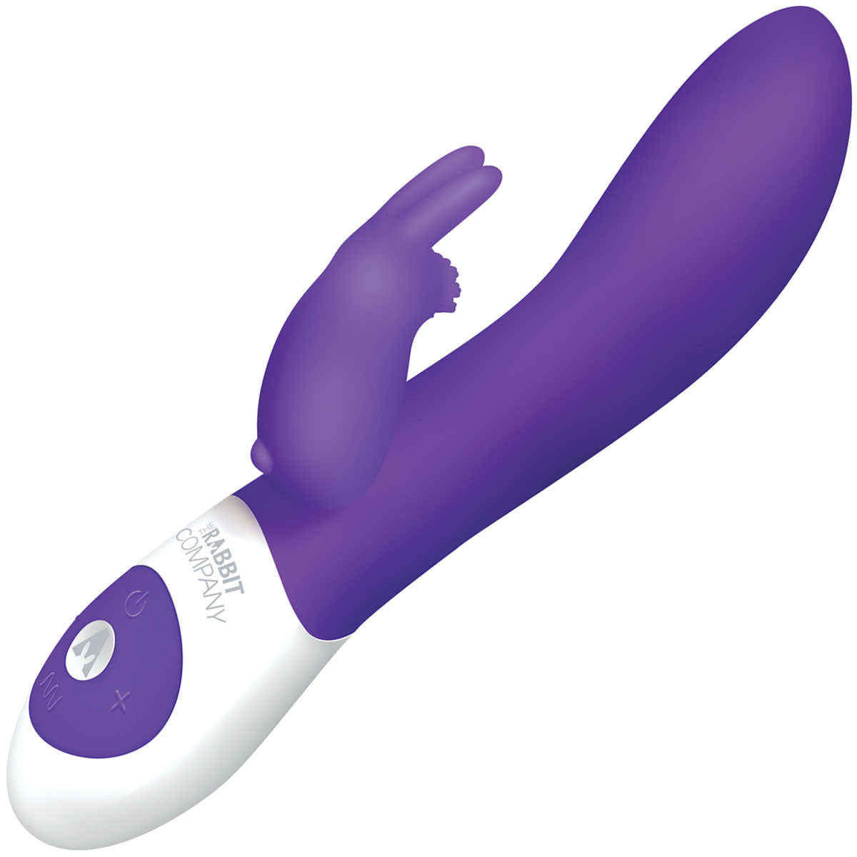 Classic Rabbit Silicone Rechargeable Vibrator by The Rabbit Company - Purple