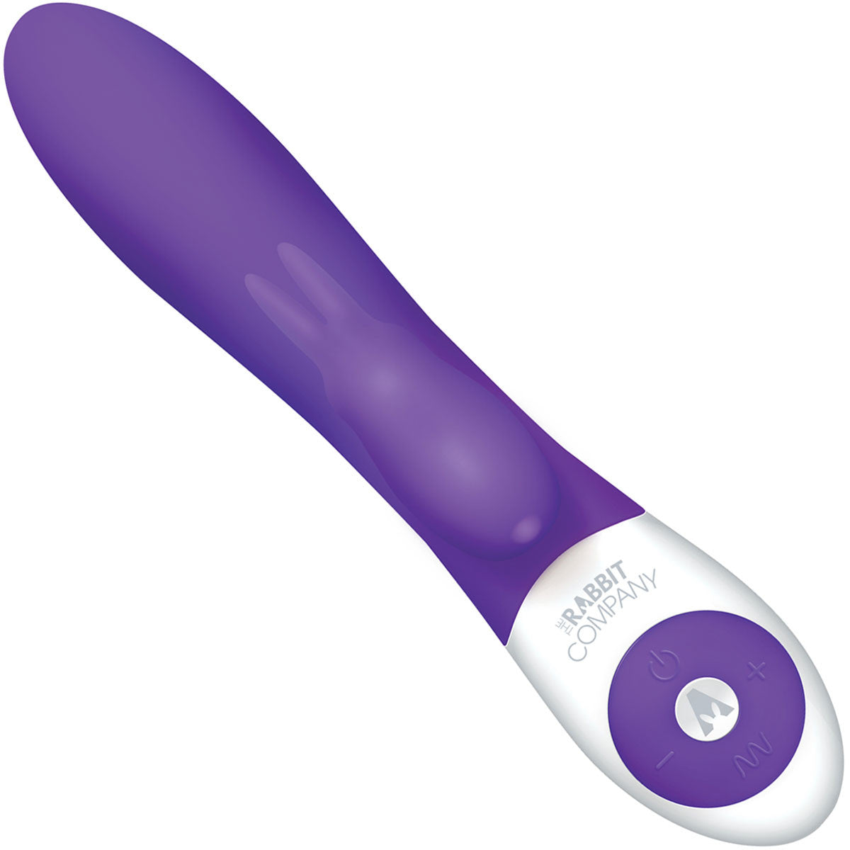 Classic Rabbit Silicone Rechargeable Vibrator by The Rabbit Company - Purple