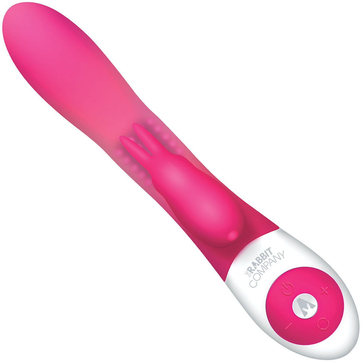 Beaded Rabbit Silicone Rechargeable Vibrator by The Rabbit Company - Pink