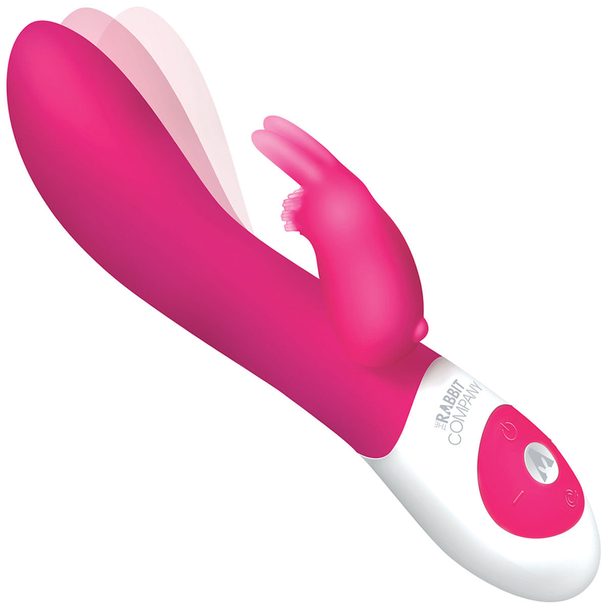 The Come Hither Silicone Rabbit Vibrator by The Rabbit Company - Pink