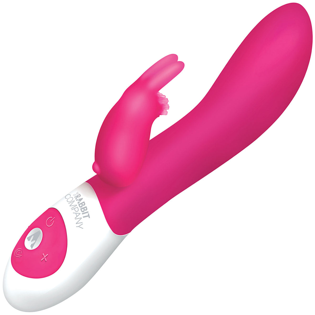 The Come Hither Silicone Rabbit Vibrator by The Rabbit Company - Pink