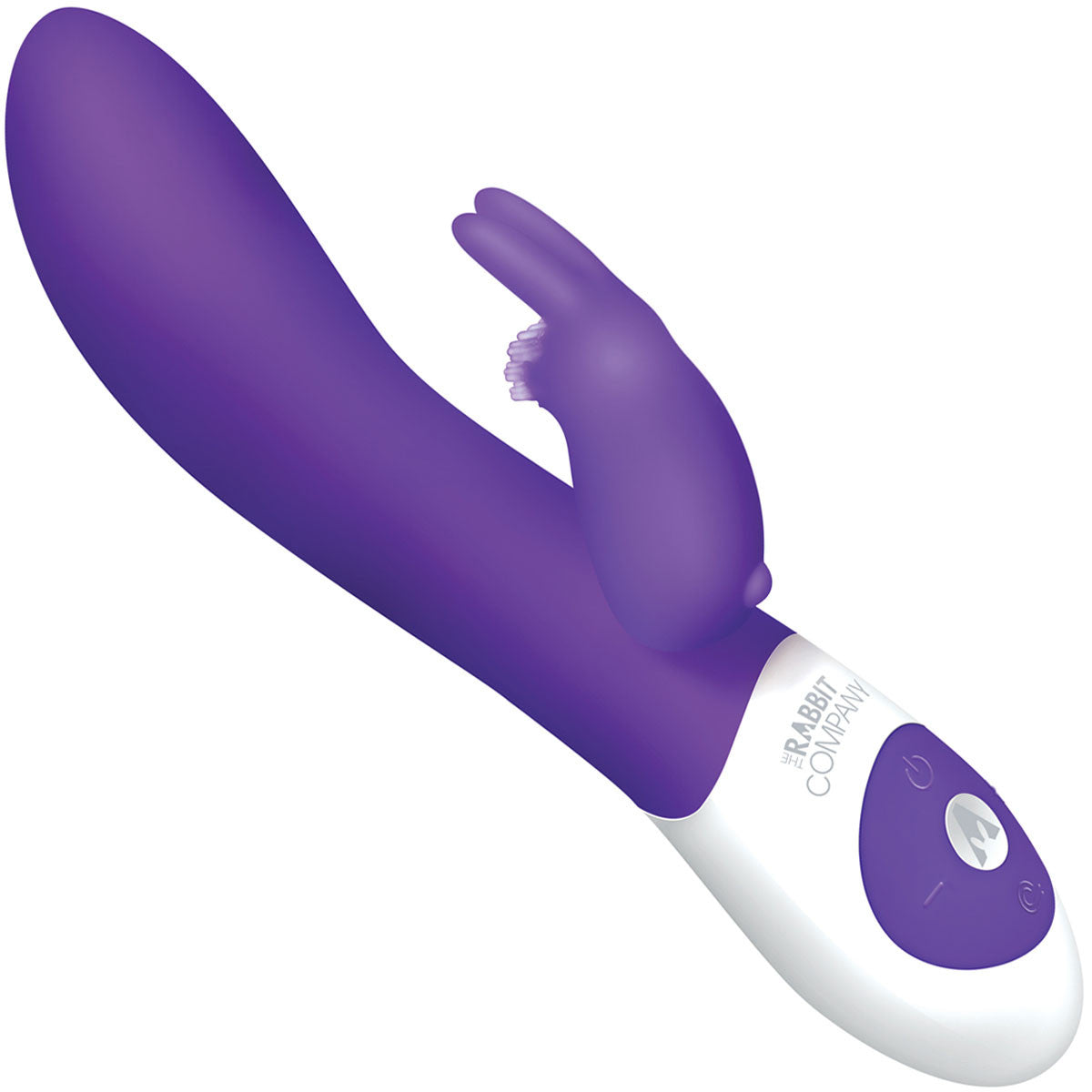 The Come Hither Silicone Rabbit Vibrator by The Rabbit Company - Purple
