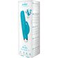Mini Rabbit Silicone Rechargeable Vibrator by The Rabbit Company - Blue