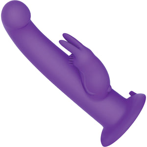 G-Spot Rotating Rabbit Peg Silicone Rechargeable Vibrator by The Rabbit Company - Purple