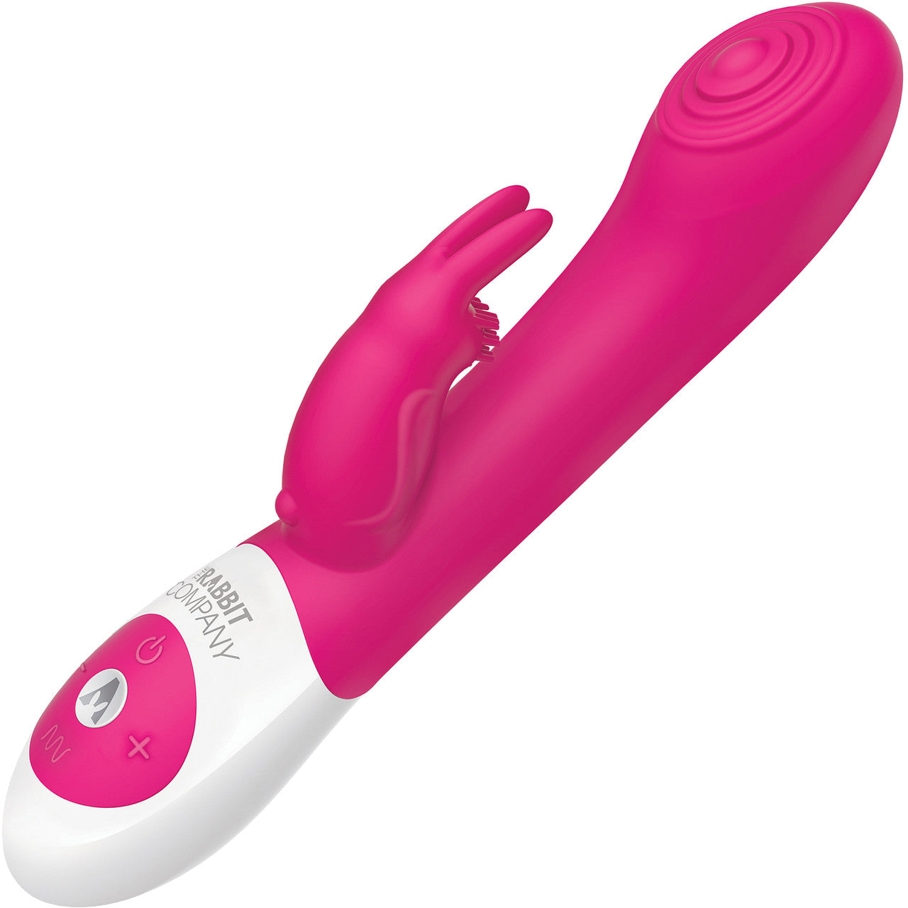 The Thumper Rabbit Silicone Rechargeable Vibrator by The Rabbit Company - Pink