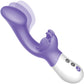 The Come Hither G-Kiss Butterfly Silicone Rechargeable Rabbit Vibrator By The Rabbit Company - Purple