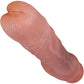 The Trucker 8.75 Inch Silicone Realistic Dual Density Dildo With Balls & Suction Cup Base By Fukena