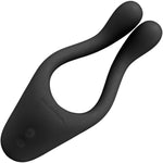 TRYST Multi Erogenous Zone Massager by Doc Johnson - Black