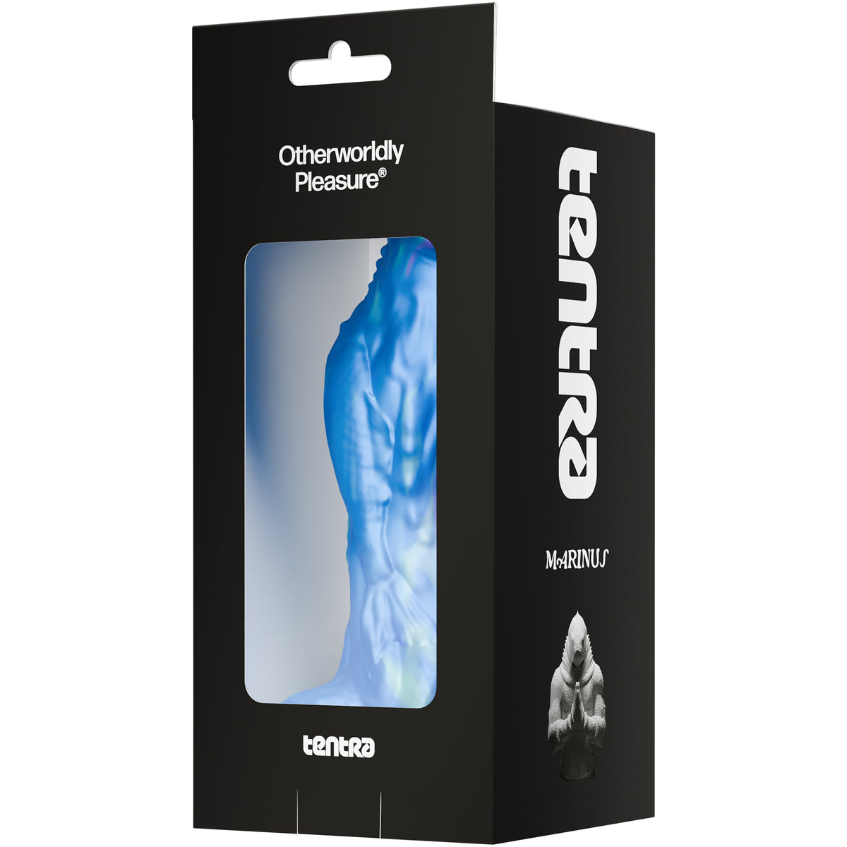Marinus Sea Beast Silicone Vibrating Dildo With Remote By Tentra