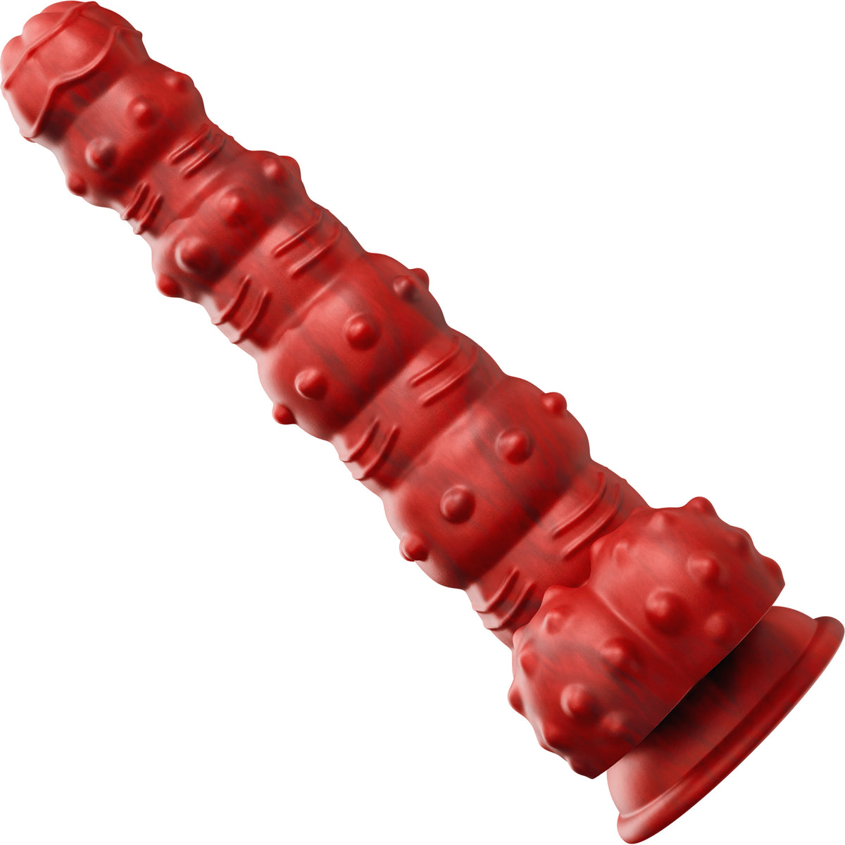 Rengol Studded Demon Thrusting Vibrating Dildo With Remote By Tentra