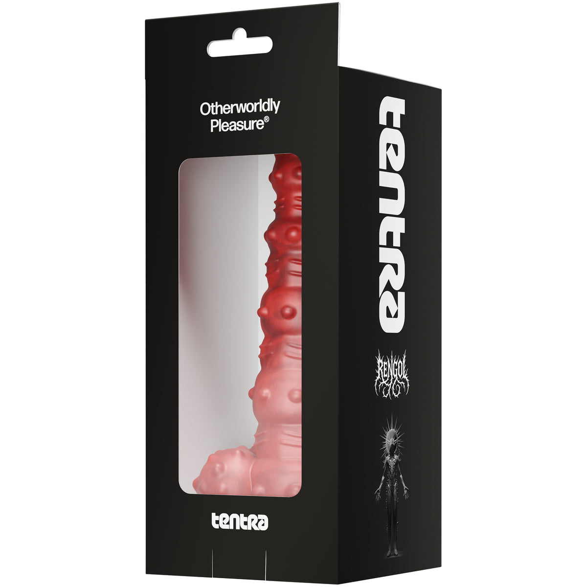 Rengol Studded Demon Thrusting Vibrating Dildo With Remote By Tentra