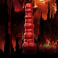 Rengol Studded Demon Thrusting Vibrating Dildo With Remote By Tentra