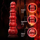 Rengol Studded Demon Thrusting Vibrating Dildo With Remote By Tentra