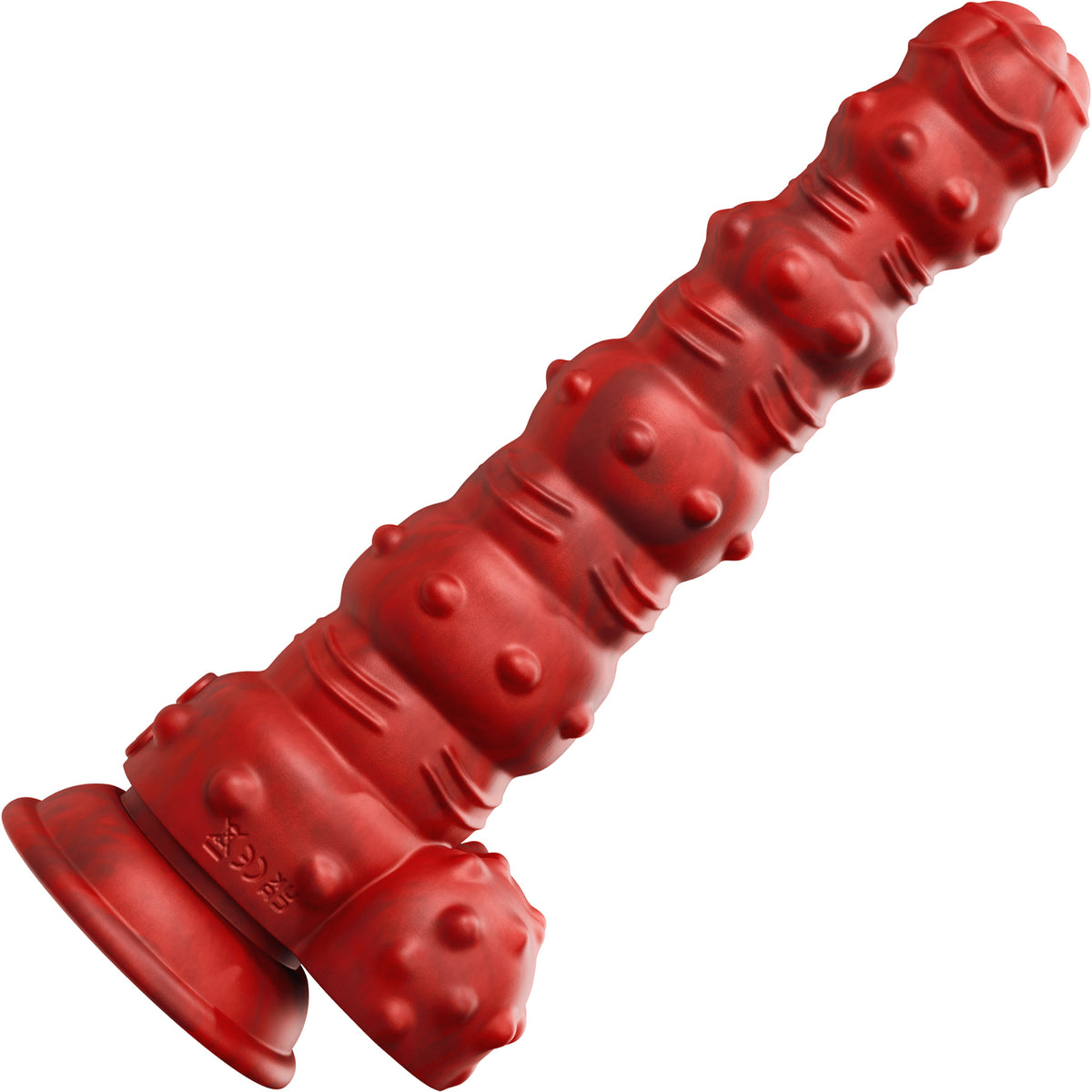Rengol Studded Demon Thrusting Vibrating Dildo With Remote By Tentra
