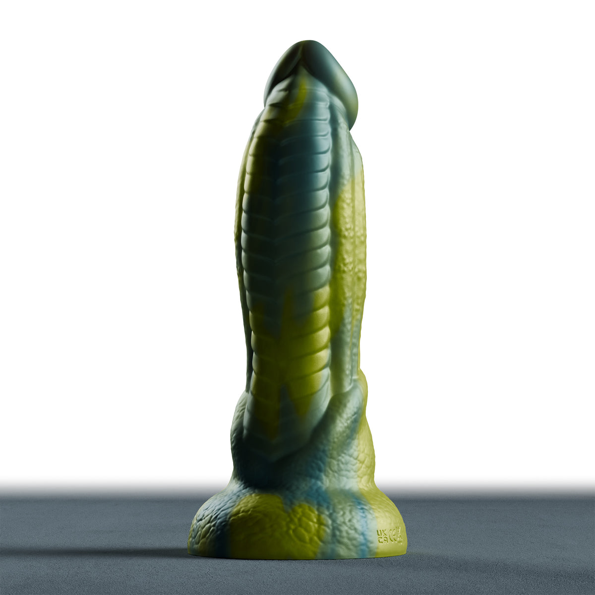 Rithen Reptilian Thrusting Silicone Vibrating Dildo With Remote By Tentra