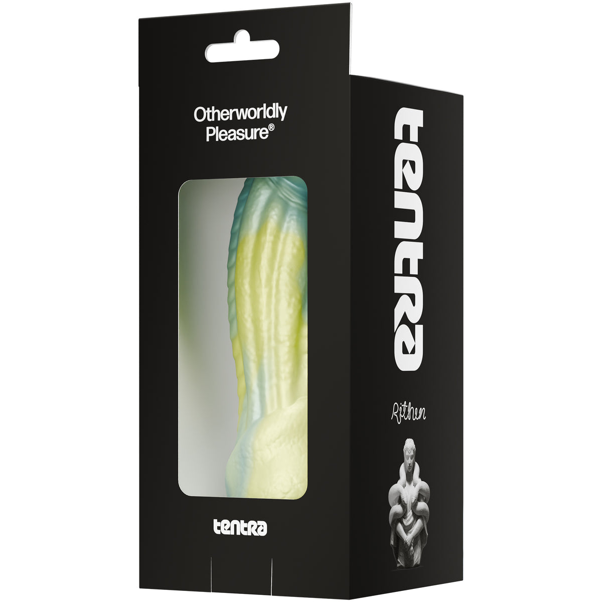 Rithen Reptilian Thrusting Silicone Vibrating Dildo With Remote By Tentra