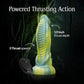 Rithen Reptilian Thrusting Silicone Vibrating Dildo With Remote By Tentra